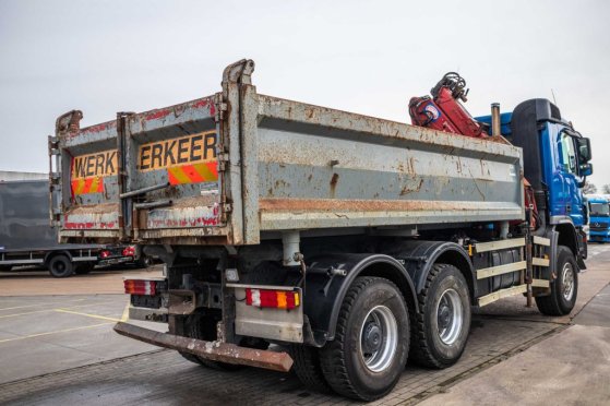 MERCEDES ACTROS 3344 AK -MP3+HMF 1643 Z2 Mercedes-Benz ACTROS 3344 AK -MP3+HMF 1643 Z2 2010 2 Tipper trucks image 24