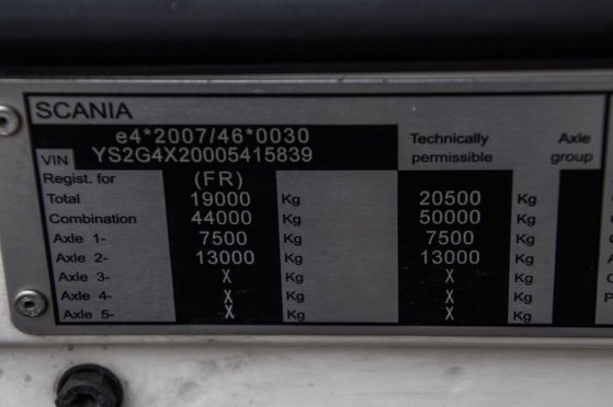SCANIA G 340 (LNG GAS) 10182 2015 2 Tractor Units image 57