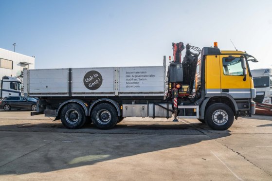 MERCEDES ACTROS 3344 K-MP3+FASSI F245 Mercedes-Benz ACTROS 3344 K-MP3+FASSI F245 2012 2 Tipper trucks image 69