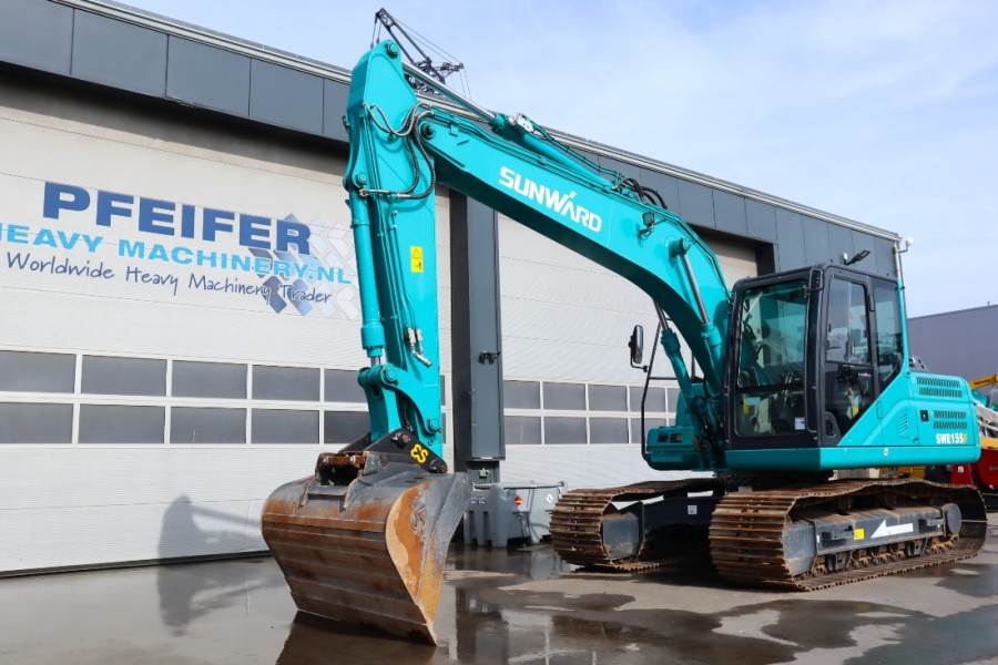 Sunward SWE155F CE certification, Diesel, Digging depth: 5 image