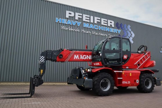 Magni RTH 6.25 Valid inspection, 6t Cap. 25m Boom, Forks MAGNI RTH 6.25 Valid inspection, 6t Cap. 25m Boom, Forks 2022 2