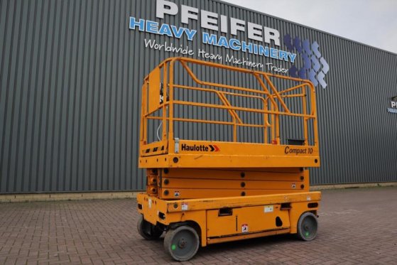 Haulotte Compact 10 Electric, 10m Working Height, 450kg Cap Haulotte Compact 10 Electric, 10m Working Height, 450kg Cap 20...