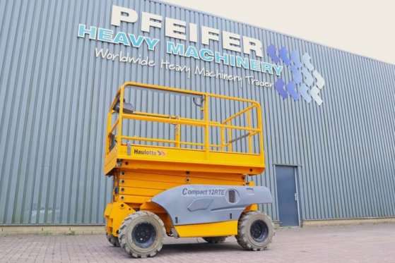 Haulotte Compact 12RTE Electric, 12m Working Height, 450kg Haulotte Compact 12RTE Electric, 12m Working Height, 450kg 2011...