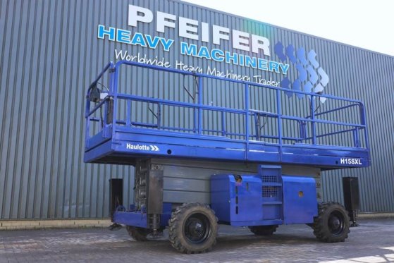 Haulotte H15SXL Diesel, 4x4 Drive, 15m Working Height, 500k Haulotte H15SXL Diesel, 4x4 Drive, 15m Working Height, 500k 20...