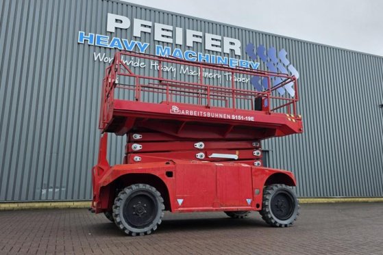 PB Lifttechnik S151-19E 4x4 Electric, 4x4 Drive, 15m Working Heig PB Lifttechnik S151-19E 4x4 Electric, 4x4 Drive, 15m Wor...