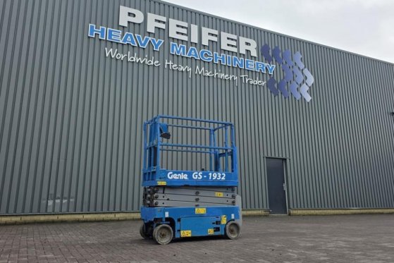 Genie GS1932 Electric, Working Height 7.8 m, 227kg Capac 4842 2015 2 Scissor Lifts image 15
