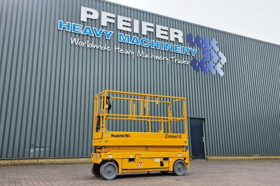 Haulotte Compact 8 Electric, 8.2m Working Height, 350kg Cap Haulotte Compact 8 Electric, 8.2m Working Height, 350kg Cap 20...