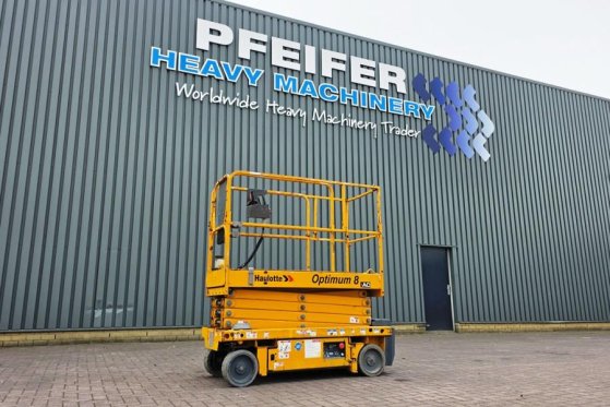 Haulotte Optimum 8 Electric, 7.77m Working Height, 230kg Ca Haulotte Optimum 8 Electric, 7.77m Working Height, 230kg Ca 20...