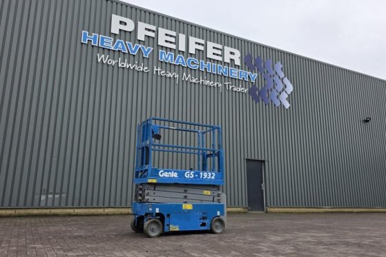 Genie GS1932 Electric, Working Height 7.8 m, 227kg Capac 4842 2013 2 Scissor Lifts image 15