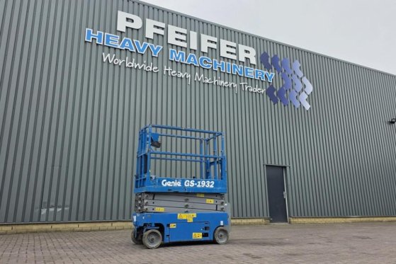 Genie GS1932 Electric, Working Height 7.8 m, 227kg Capac 4842 2013 2 Scissor Lifts image 14