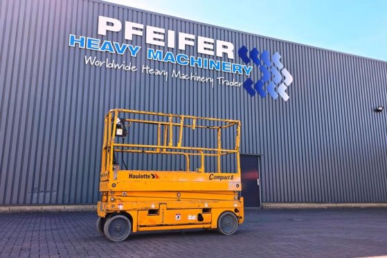 Haulotte Compact 8 Electric, 8.2m Working Height, 350kg Cap Haulotte Compact 8 Electric, 8.2m Working Height, 350kg Cap 20...