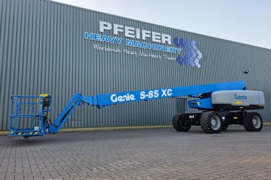 Genie S85XC Diesel, 4x4 Drive, 28m Working Height, 23m R S85XC Diesel, 4x4 Drive, 28m Working Height, 23m R 2020 2 image 16