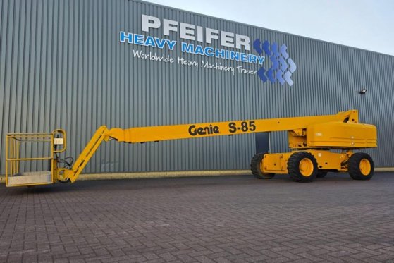 Genie S85 As-Is, Diesel, 4x4 Drive, 27.7m Working Height S85 As-Is, Diesel, 4x4 Drive, 27.7m Working Height 2008 2 image 14