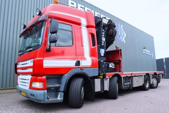 DAF CF85 With HMF 85t/m Crane Dutch Registration, HMF CF85 With HMF 85t/m Crane Dutch Registration, HMF 2007 2 Mobile Cran...