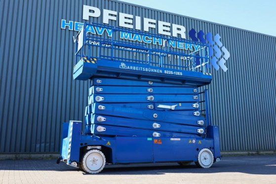 PB LIFT S225-12ES Electric, 22.5m Working Height, 450 PB LIFT S225-12ES Electric, 22.5m Working Height, 450 2016 2 Scissor...