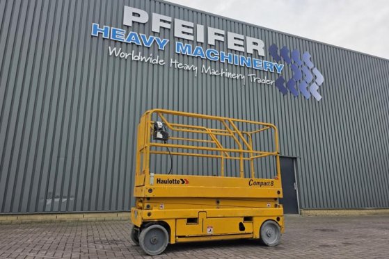 Haulotte Compact 8 Electric, 8.2m Working Height, 350kg Cap Haulotte Compact 8 Electric, 8.2m Working Height, 350kg Cap 20...