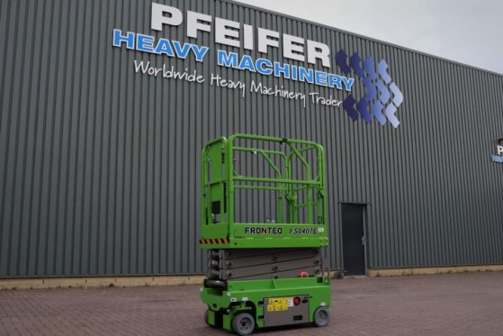 Fronteq FS0407E New, CE Declaration, 6m Working Height, 23 Fronteq FS0407E New, CE Declaration, 6m Working Height, 23 2021...