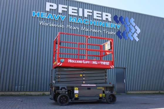 Holland Lift Ecostar HL-11812 Electric, 14m Working Height, 300 Holland lift Ecostar HL-11812 Electric, 14m Working Height...
