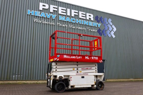 Holland Lift Ecostar HL-9710 Electric, 12m Working Height, 325k Holland lift Ecostar HL-9710 Electric, 12m Working Height,...