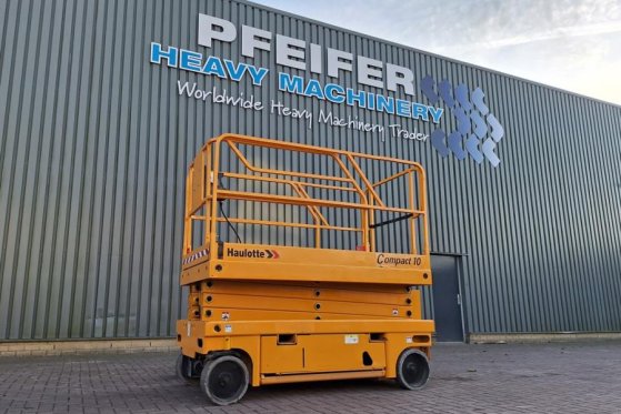 Haulotte Compact 10 Electric, 10m Working Height, 450kg Cap Haulotte Compact 10 Electric, 10m Working Height, 450kg Cap 20...