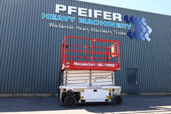 Holland Lift Ecostar HL-11812 Electric, 14m Working Height, 300 Holland lift Ecostar HL-11812 Electric, 14m Working Height...