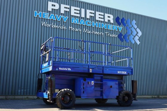 Haulotte H15SX Diesel, 4x4 Drive 15 Working Height, 500kg C Haulotte H15SX Diesel, 4x4 Drive 15 Working Height, 500kg C 20...