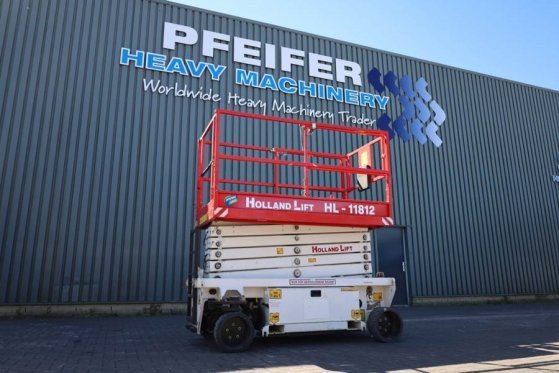 Holland Lift Ecostar HL-11812 Electric, 14m Working Height, 300 Holland lift Ecostar HL-11812 Electric, 14m Working Height...