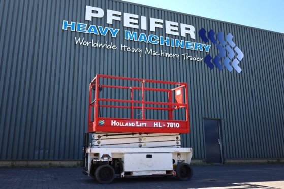 Holland Lift Ecostar HL-7810 Electric, 10m Working Height, 450k Holland lift Ecostar HL-7810 Electric, 10m Working Height,...