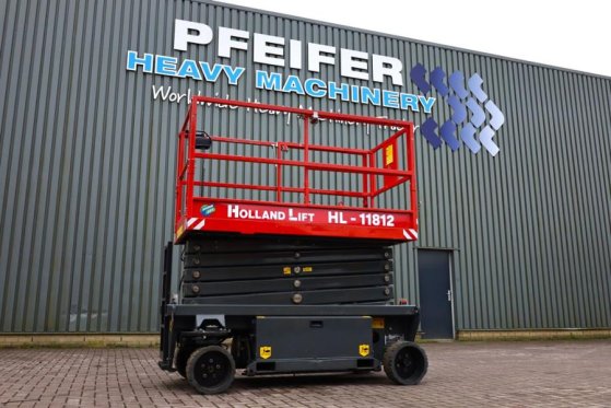 Holland Lift Ecostar HL-11812 Electric, 14m Working Height, 300 Holland lift Ecostar HL-11812 Electric, 14m Working Height...
