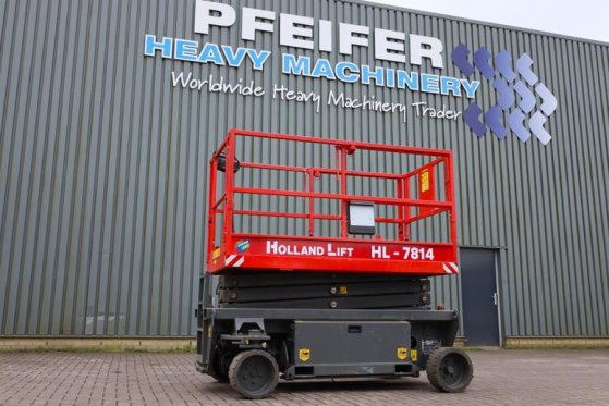Holland Lift Ecostar HL-7814 Electric, 10m Working Height, 450k Holland lift Ecostar HL-7814 Electric, 10m Working Height,...