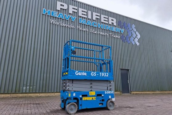 Genie GS1932 E-Drive Several In Stock, 8m Working Height 4842 2021 2 Scissor Lifts image 13