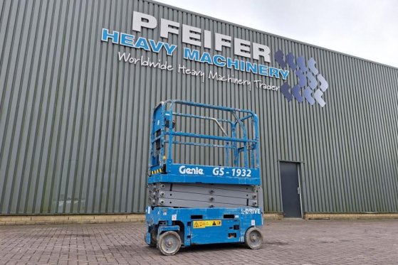 Genie GS1932 E-Drive Several In Stock, 8m Working Height 4842 2022 2 Scissor Lifts image 12