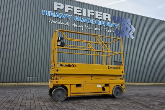 Haulotte Compact 8 Electric, 8.2m Working Height, 350kg Cap Haulotte Compact 8 Electric, 8.2m Working Height, 350kg Cap 20...