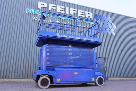 PB Lifttechnik S171-16E Electric, 17.3m Working Height, 400kg Cap PB Lifttechnik S171-16E Electric, 17.3m Working Height, ...