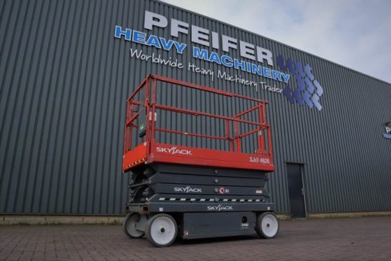 SkyJack SJ4626 ELECTRIC, 10M WORKING HEIGHT, 454KG CAPACIT Skyjack SJ4626 ELECTRIC, 10M WORKING HEIGHT, 454KG CAPACIT 2018...