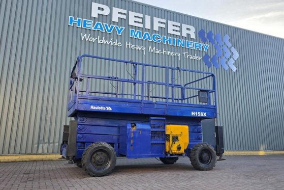 Haulotte H15SX Diesel, 4x4 Drive, 15 Working Height, 500kg Haulotte H15SX Diesel, 4x4 Drive, 15 Working Height, 500kg 2004...
