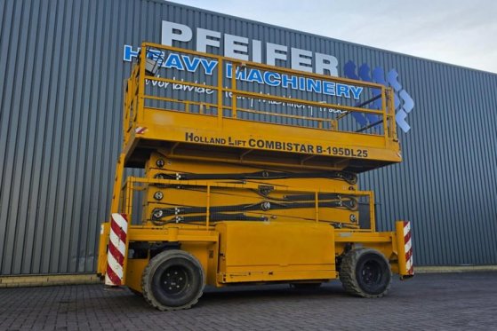 Holland Lift Combistar B-195DL25 4WD/P/N Diesel, 21.5m Working Holland lift Combistar B-195DL25 4WD/P/N Diesel, 21.5m Work...