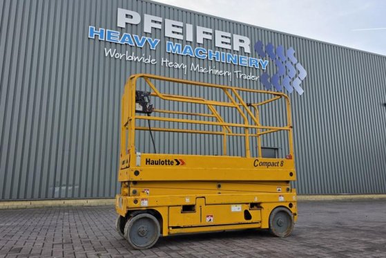 Haulotte Compact 8 Electric, 8.2m Working Height, 350kg Cap Haulotte Compact 8 Electric, 8.2m Working Height, 350kg Cap 20...