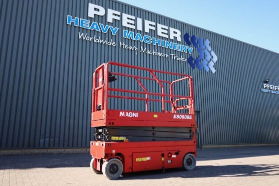 Magni ES0808E Electric, 8m Working height, 380kg Capacit MAGNI ES0808E Electric, 8m Working height, 380kg Capacit 2019 2 S...