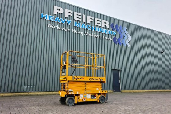 Haulotte Optimum 8 Electric, 7.77m Working Height, 230kg Ca Haulotte Optimum 8 Electric, 7.77m Working Height, 230kg Ca 20...