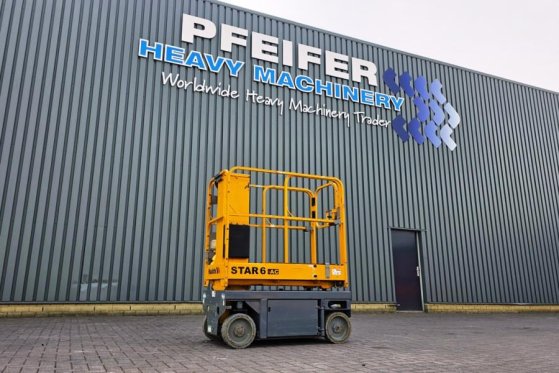 Haulotte Star 6 Electric, Non Marking Tyres, 5.8m Working H Haulotte Star 6 Electric, Non Marking Tyres, 5.8m Working H 20...
