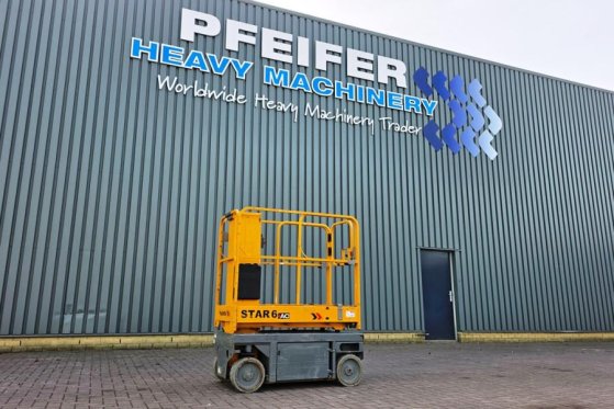 Haulotte Star 6 Electric, Non Marking Tyres, 5.8m Working H Haulotte Star 6 Electric, Non Marking Tyres, 5.8m Working H 20...