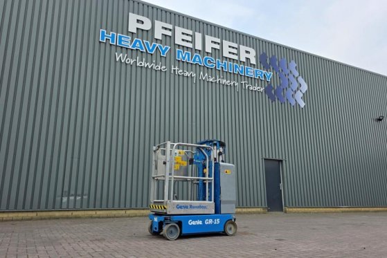 Genie GR15 Electric, 6.5m Working Height, 227kg Capacity GR15 Electric, 6.5m Working Height, 227kg Capacity 2014 2 image 16