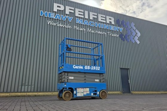 Genie GS1932 Electric, Working Height 7.8 m, 227kg Capac 4842 2010 2 Scissor Lifts image 16