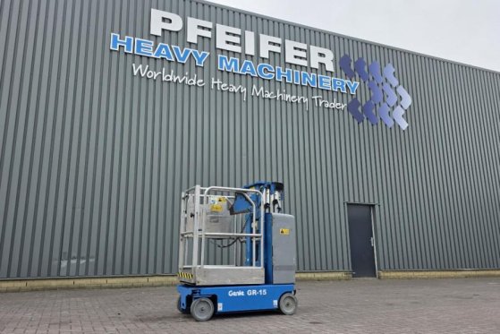 Genie GR15 Electric, Batteries 2024, 6.5m Working Height GR15 Electric, Batteries 2024, 6.5m Working Height 2014 2 image 16