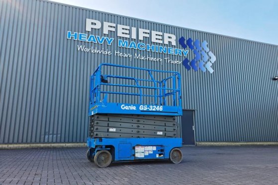 Genie GS3246 Electric, Batteries(12-2024), Working Heigh GS3246 Electric, Batteries(12-2024), Working Heigh 2008 2 Scissor...