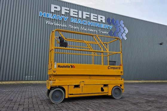 Haulotte Compact 8 Electric, 8.2m Working Height, 350kg Cap Haulotte Compact 8 Electric, 8.2m Working Height, 350kg Cap 20...