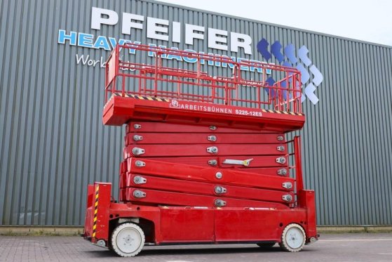 PB LIFT S225-12ES Electric, 22.5m Working Height, 450 PB LIFT S225-12ES Electric, 22.5m Working Height, 450 2010 2 Scissor...