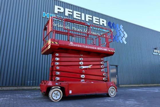 PB LIFT S171-16E Electric, 17.3m Working Height, 400k PB LIFT S171-16E Electric, 17.3m Working Height, 400k 2010 2 Scissor...