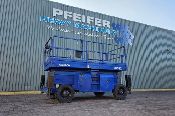 Haulotte H15SX As-Is, Diesel, 4x4 Drive 15 Working Height, Haulotte H15SX As-Is, Diesel, 4x4 Drive 15 Working Height, 2008...